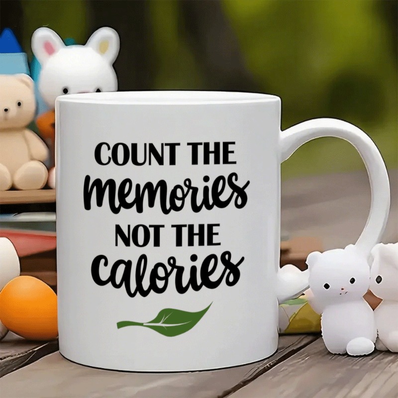 1 Large 11oz White Ceramic Cof - Coffee Tea Weight Loss บทวิจารณ์และราคา