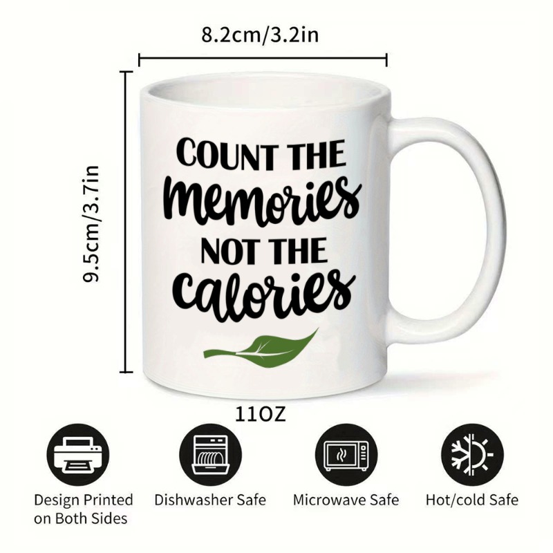 1 Large 11oz White Ceramic Cof - Coffee Tea Weight Loss บทวิจารณ์และราคา