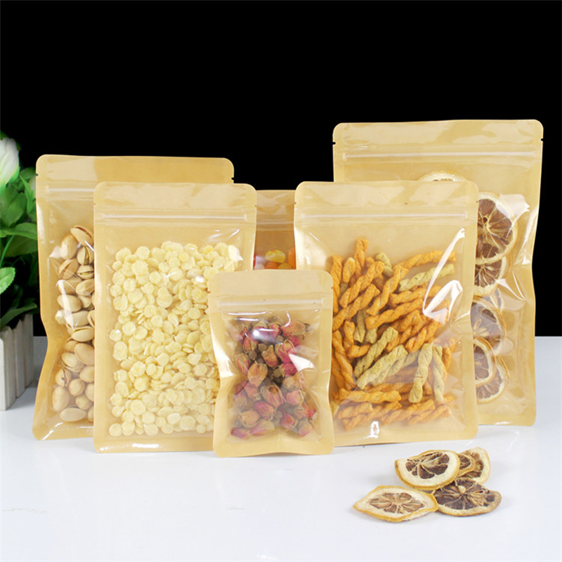 Brown One Side Clear Resealabl - Coffee Tea House บทวิจารณ์และราคา